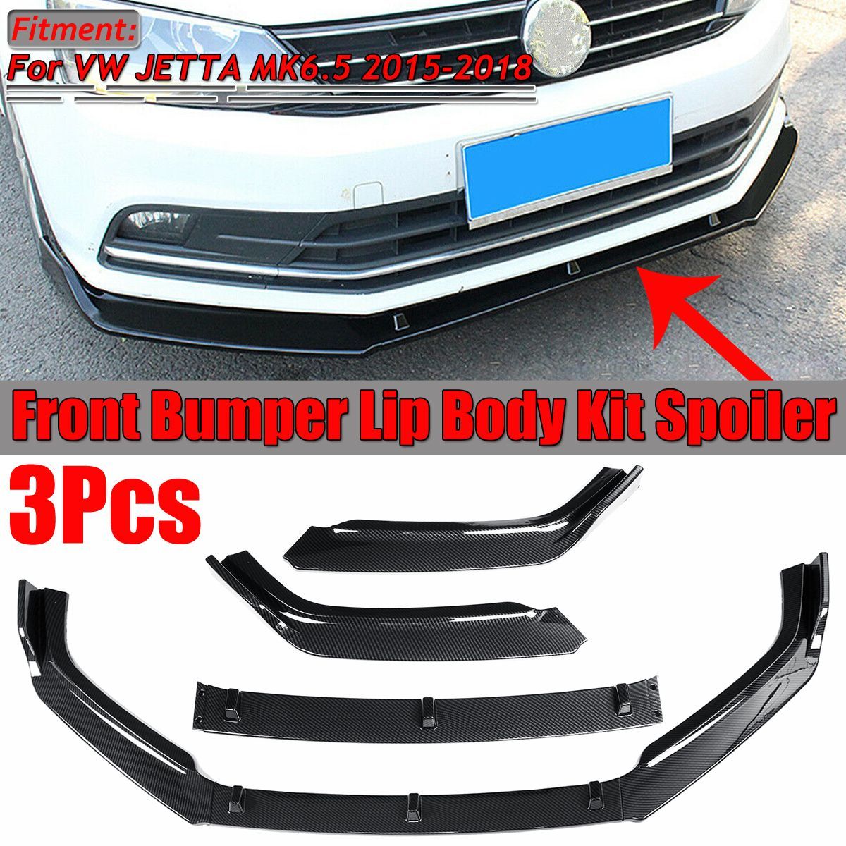 Carbon-Fiber-Style-Front-Bumper-Lip-Body-Spoiler-Protector-Kit-For-VW-JETTA-MK65-2015-2018-1568008