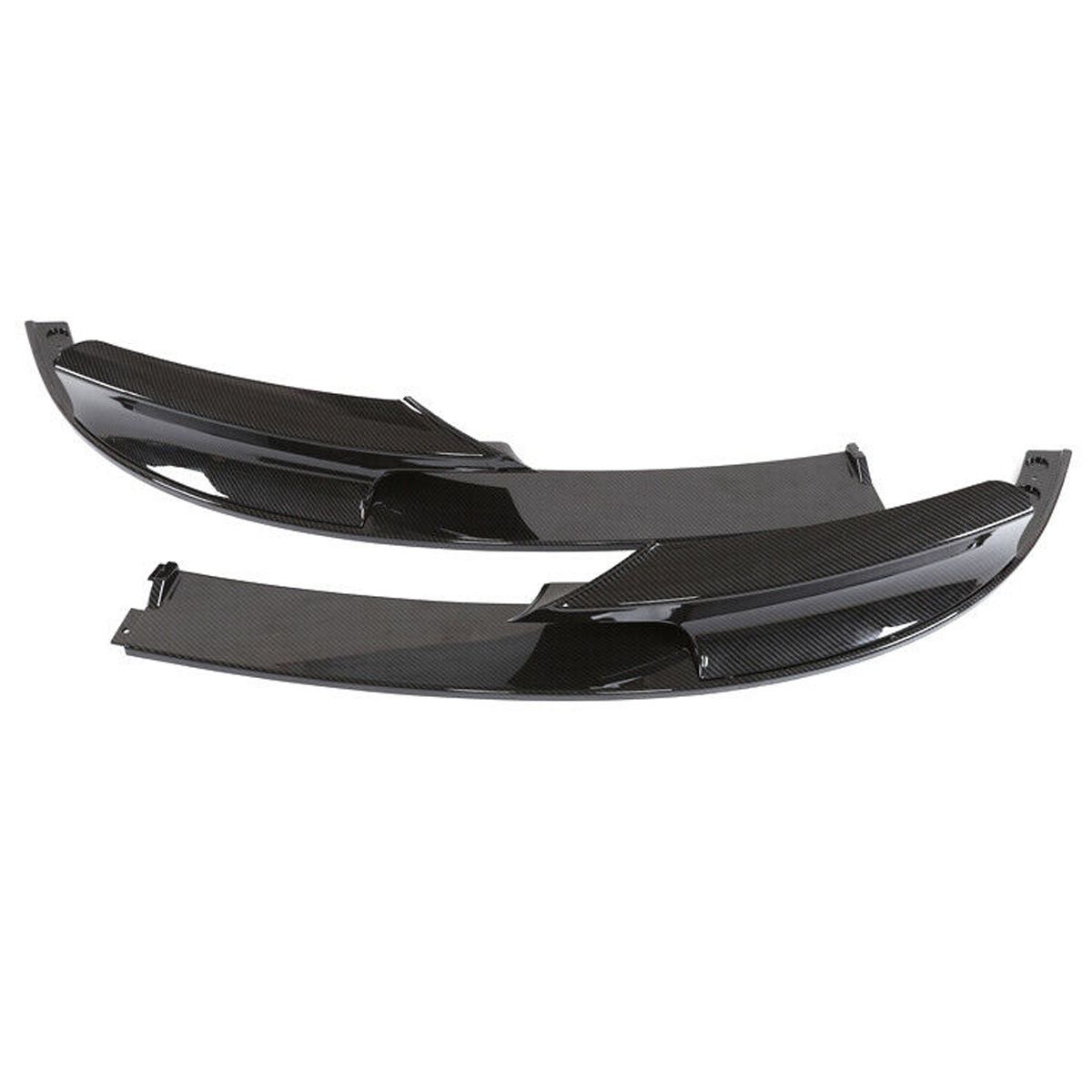 Carbon-Fiber-Style-M-Sport-Two-section-Front-Diffuser-Splitter-Lip-Tools-Kit-For-BMW-F30-3-Series-20-1571559