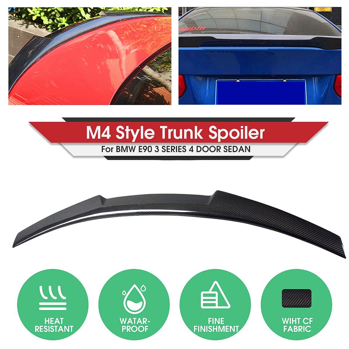 Carbon-Fiber-Trunk-Lid-Spoiler-Wing-M4-Style-For-BMW-E90-3-Series-Sedan-2006-2011-1746282