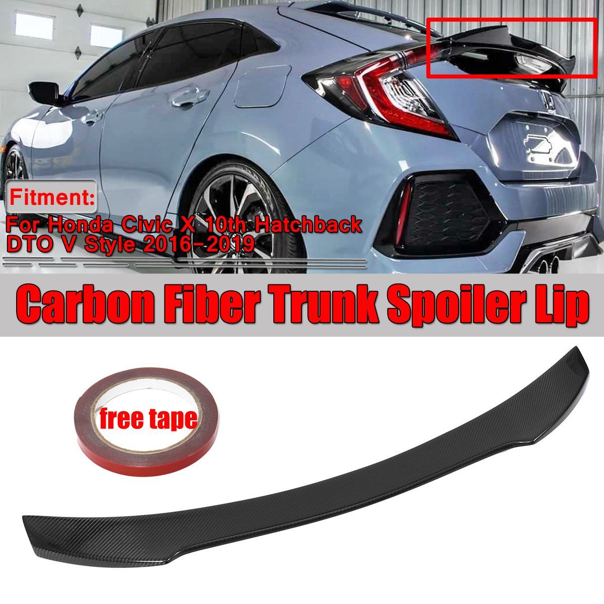 Carbon-Fiber-Trunk-Spoiler-Lip-For-Honda-Civic-X-10th-Hatchback-DTO-V-Style-2016-2019-1677142