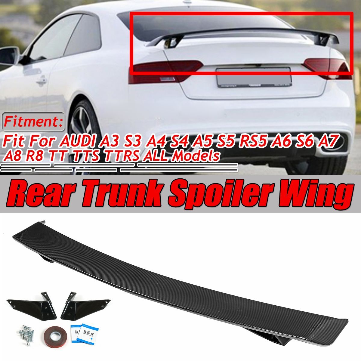 Carbon-Fiber-Type-R-Style-Car-Trunk-Spoiler-Wing-For-Audi-A3-S3-A4-A5-S5-A6-TT-1583796