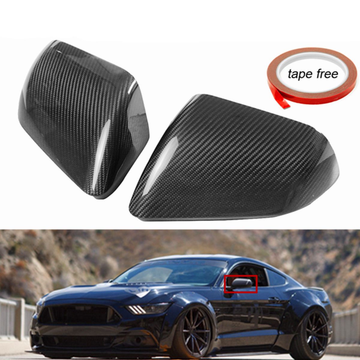 For-Ford-Wild-Horse-Carbon-Fiber-Rearview-Car-Mirror-Cover-for-2015-to-2017-1304610