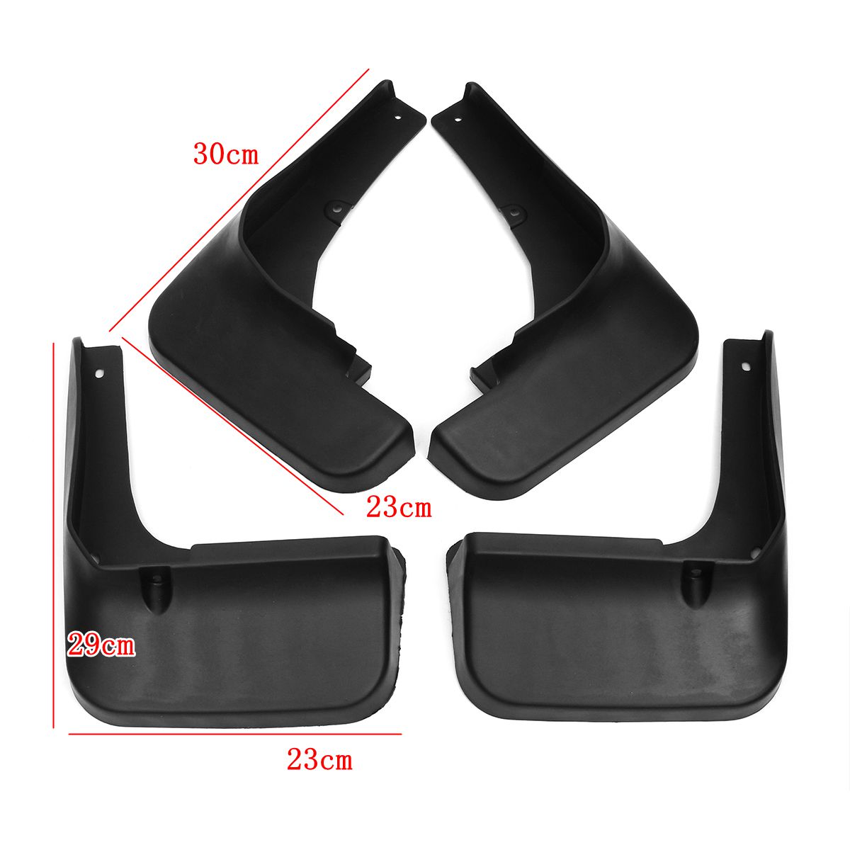 Front-And-Rear-Mud-Flaps-Car-Mudguards-For-Toyota-Highlander-Kluger-2011-2012-2013-1389049