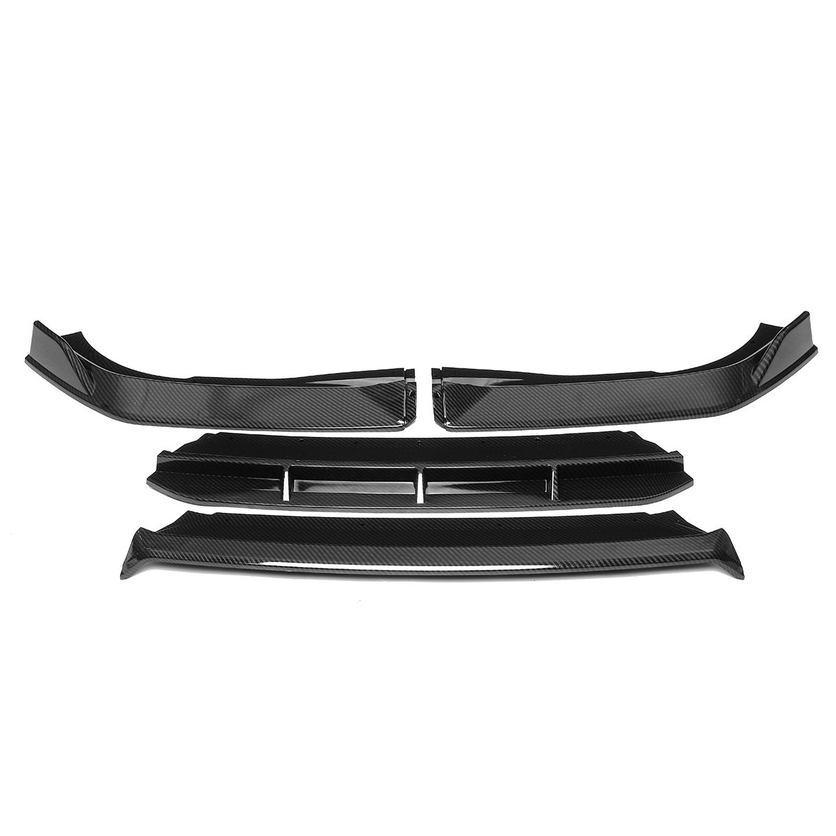 Front-Bumper-Lip-For-honda-2018-2019--Accord-10th-Gen-Sport-4-Piece-Designed-Strip-1546649