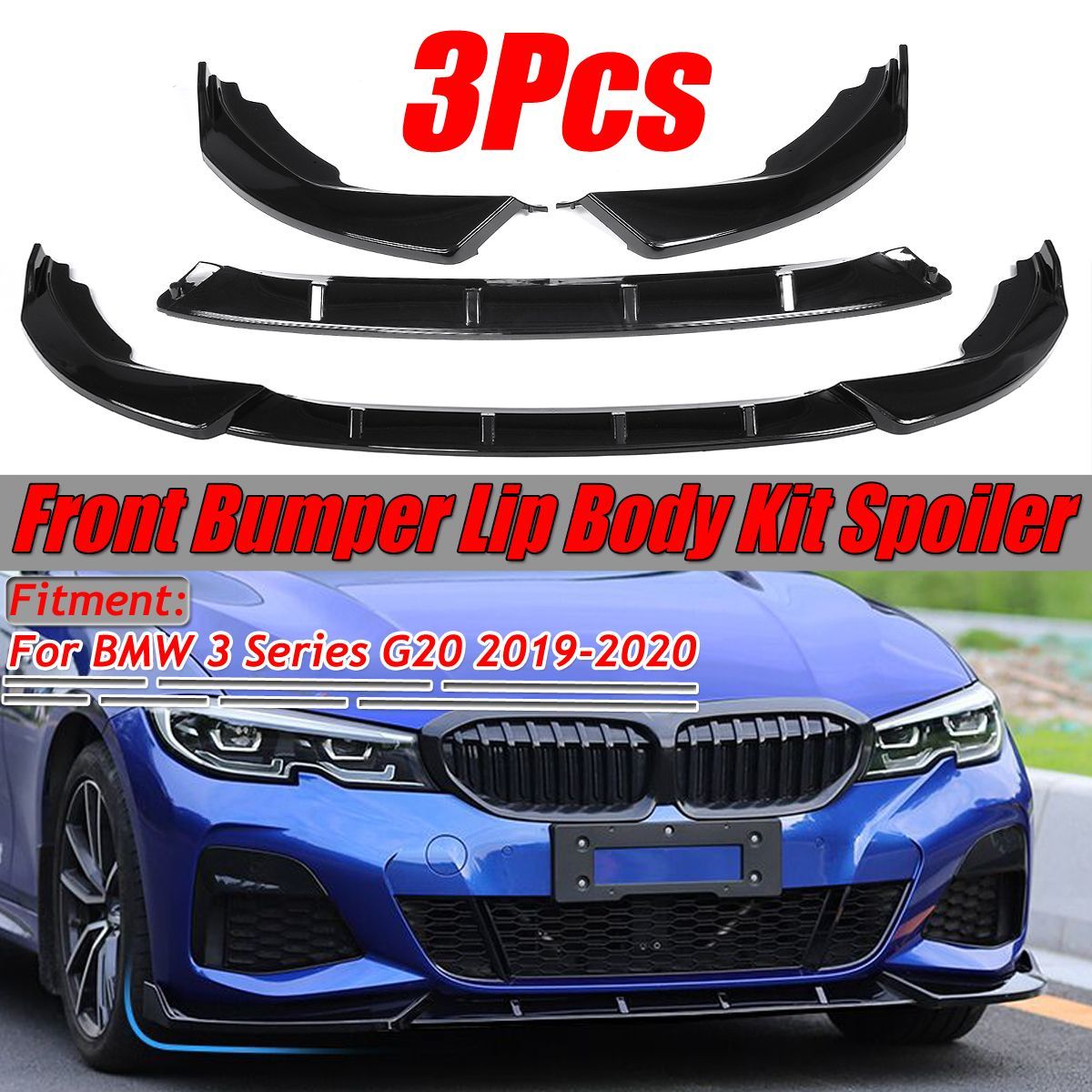 Front-Bumper-Lip-Spoiler-Splitter-Gloss-Black-For-BMW-3-Series-G20-G28-2019-2020-1720578