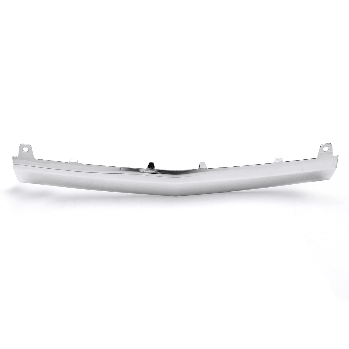 Front-Bumper-Lower-Lip-Chrome-Trim-Center-Chrome-Silver-2058851574-For-Mercedes-W205-C300-C400-C63-A-1716263