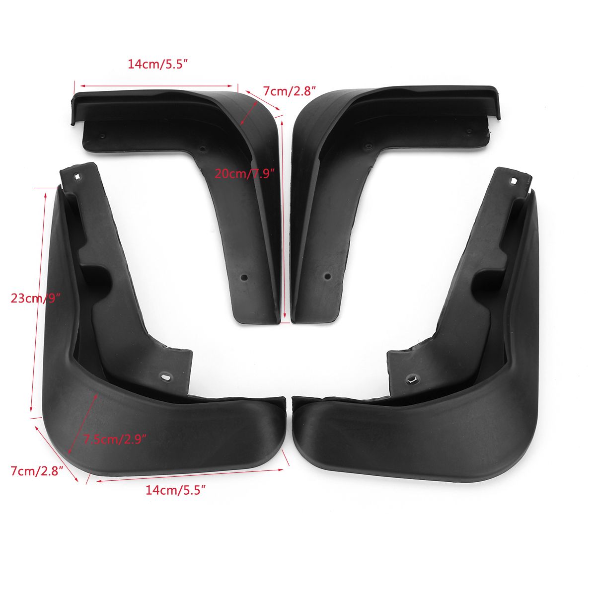 Front-Rear-Car-Mudguards-Flaps-Fit-For-Ford-Focus-3-MK3-4Dr-Sedan-2011-2016-1394382