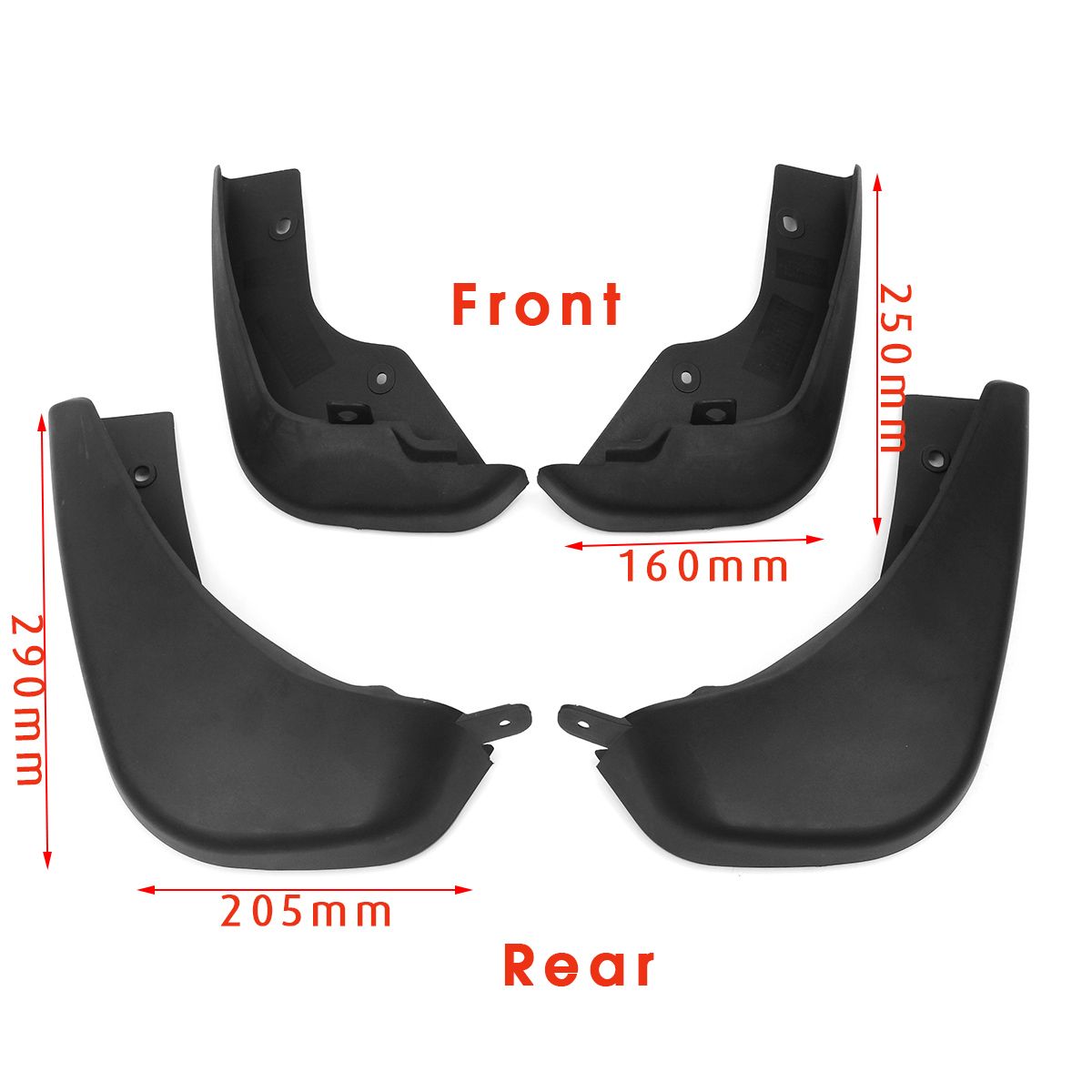 Front-Rear-Car-Mudguards-Flaps-For-Nissan-Juke-2010-2014-F15-1394419