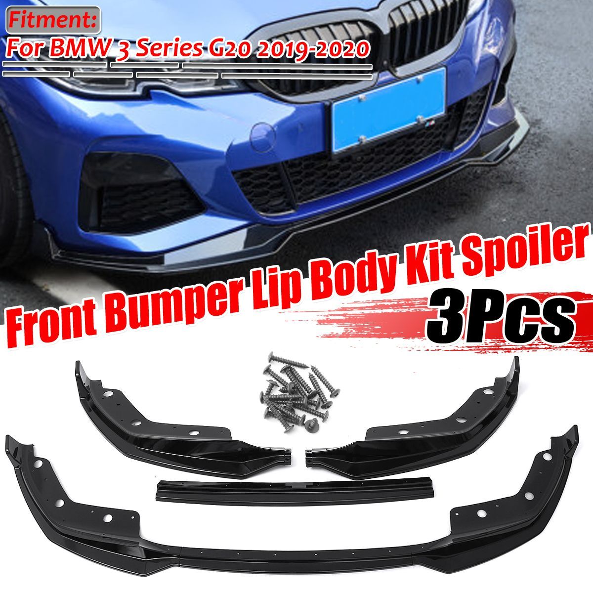 Golss-Black-Front-Bumper-Lip-Spoiler-M-Sport-3PCS-For-BMW-3-Series-G20-2019-2020-1746133