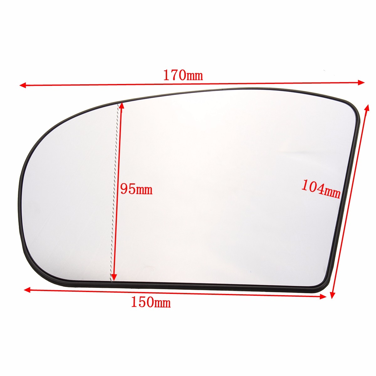 Left-Wing-Car-Mirror-Glass-For-Benz-C-Class-W203-2000-2007-Saloon-1384700