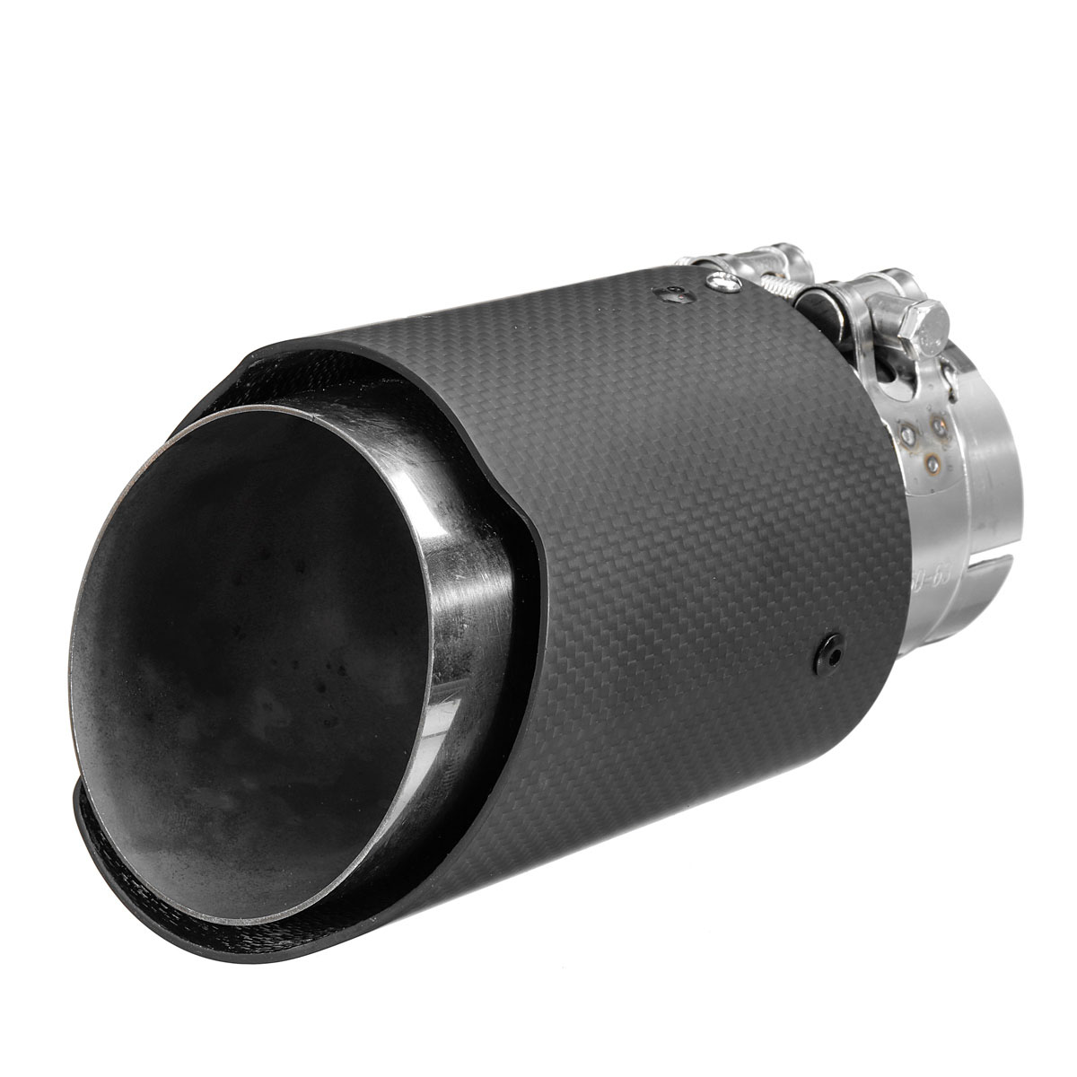 Matte-Carbon-Fiber-Car-Exhaust-Pipe-Tail-Muffler-Tip-LED-Light-63mm-IN-89mm-OUT-1701263