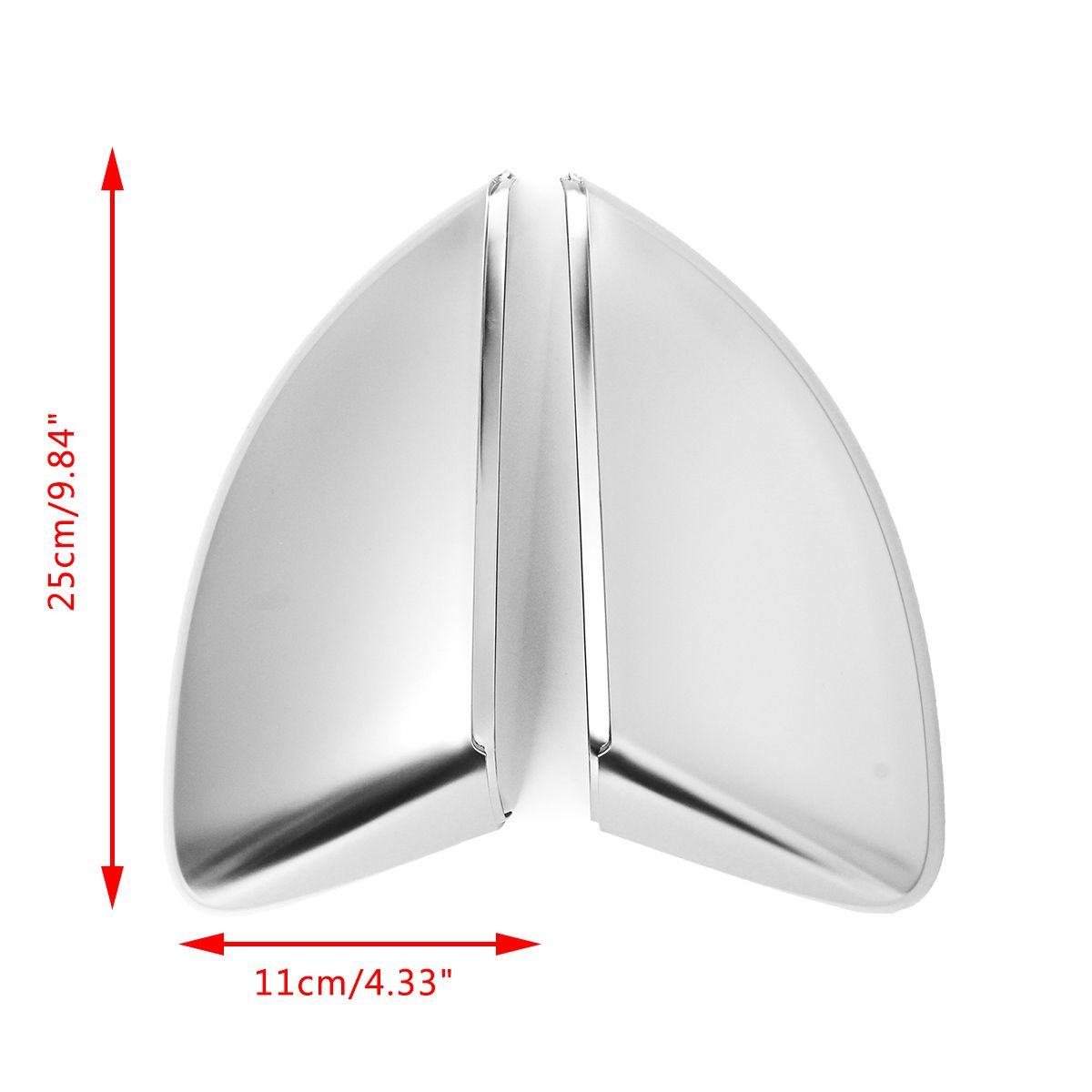 Matte-Chrome-Side-Wing-Mirror-Replacement-Cover-Caps-For-Audi-A3-S3-8V-2014-2018-1724713