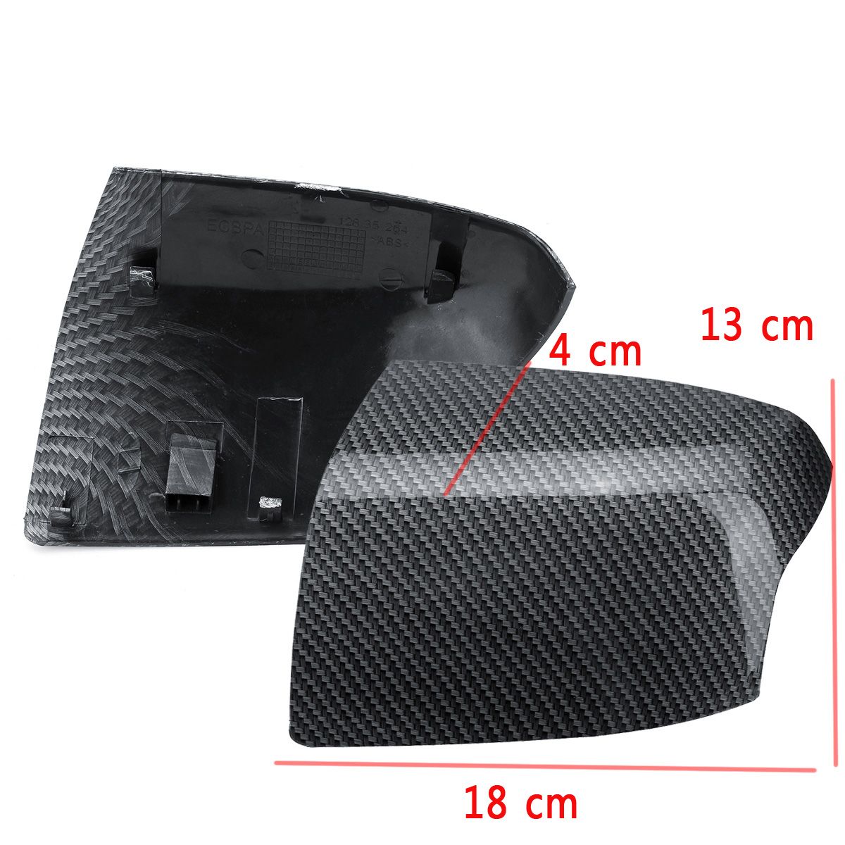 Pair-Carbon-Fiber-Car-Side-Door-NS-Primed-Wing-Mirror-Cover-Caps-For-Ford-Focus-Mk2-2005-2008-1572855
