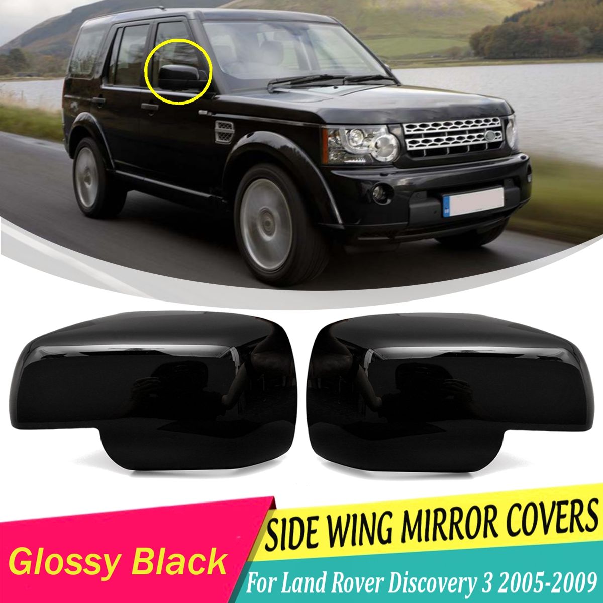 Pair-Gloss-Black-Car-Wing-Side-Mirror-Cover-For-Land-Rover-Discovery-3-Freelander-2-Range-Rover-Spor-1584185