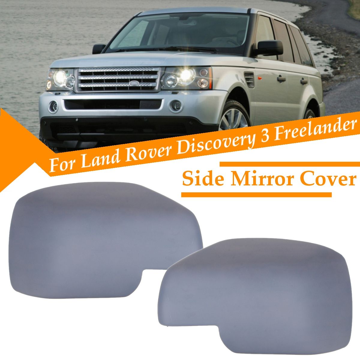 Pair-Primer-Wing-Side-Mirrors-Covers-For-Land-Rover-Discovery-3-Freelander-2-1635883