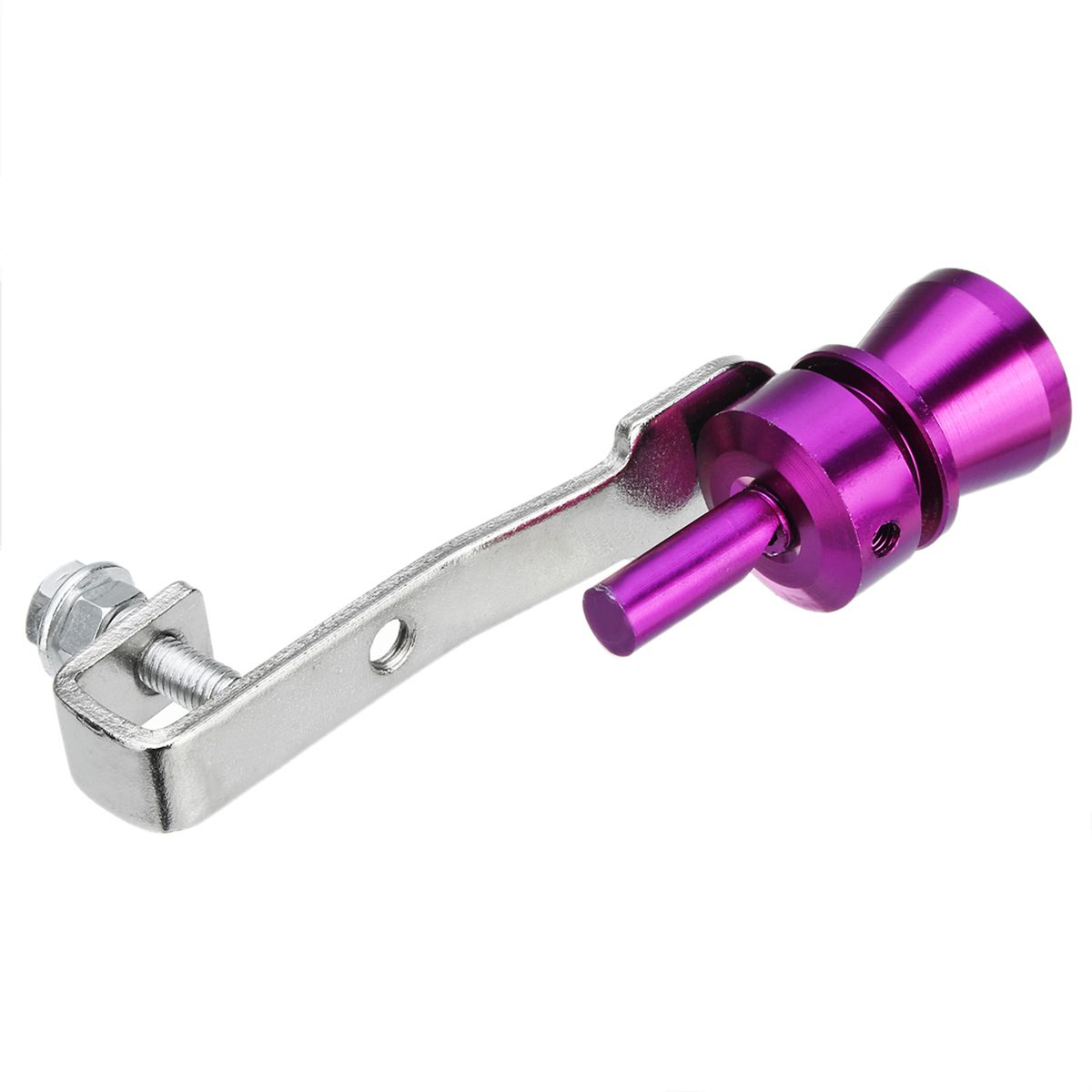 Purple-Aluminum-Turbo-Sound-Whistle-Exhaust-Muffler-Simulator-Pipe-Blow-Off-Valve-SMLXL-1567436