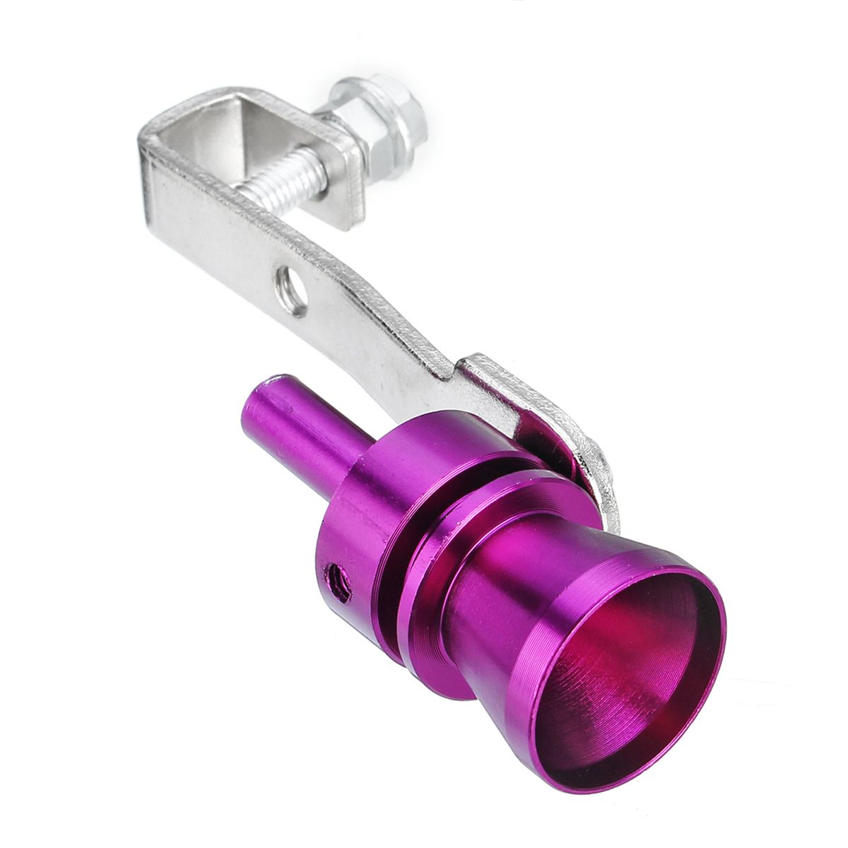 Purple-Aluminum-Turbo-Sound-Whistle-Exhaust-Muffler-Simulator-Pipe-Blow-Off-Valve-SMLXL-1567436