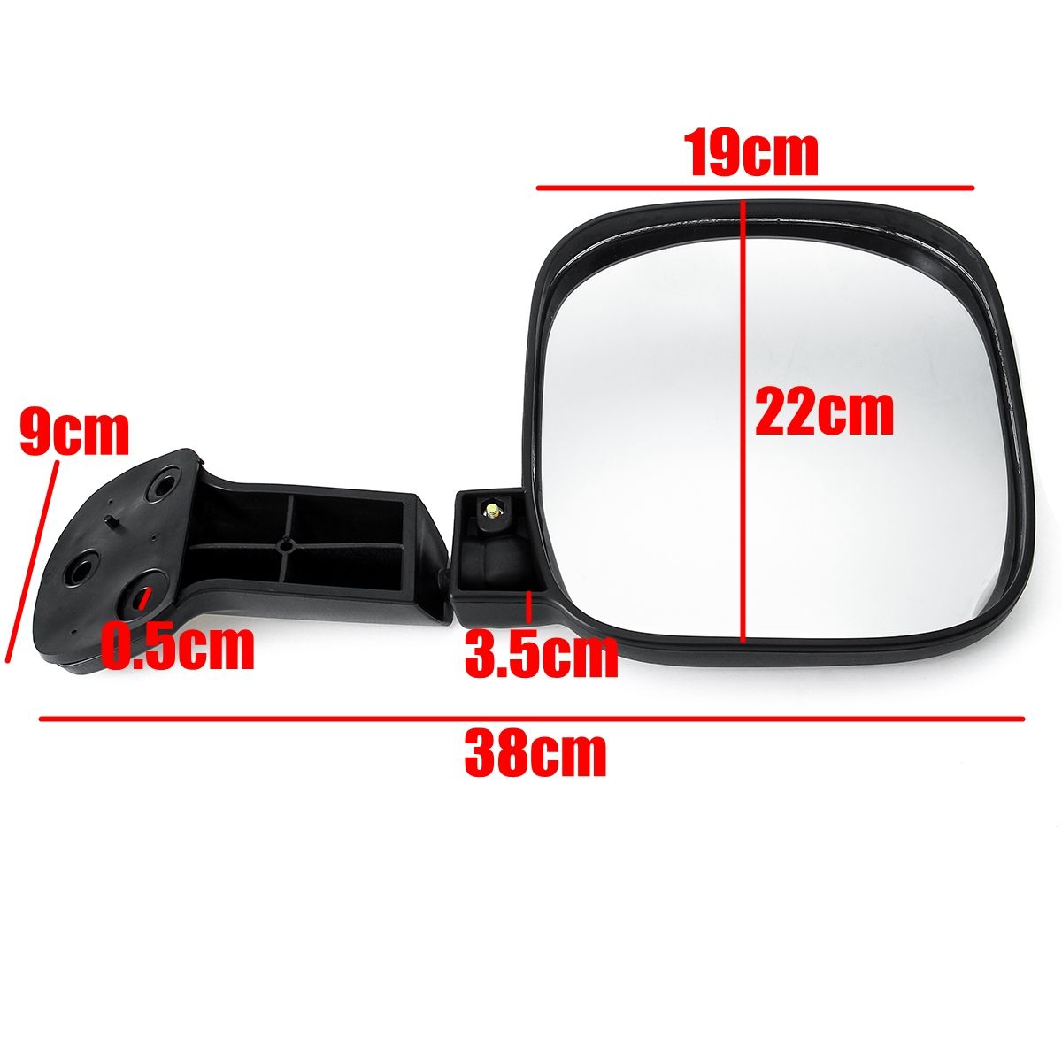 Rear-Tailgate-Door-Mirror-Assembly-For-Toyota-Hiace-H200-Series-2005-2013-1769229
