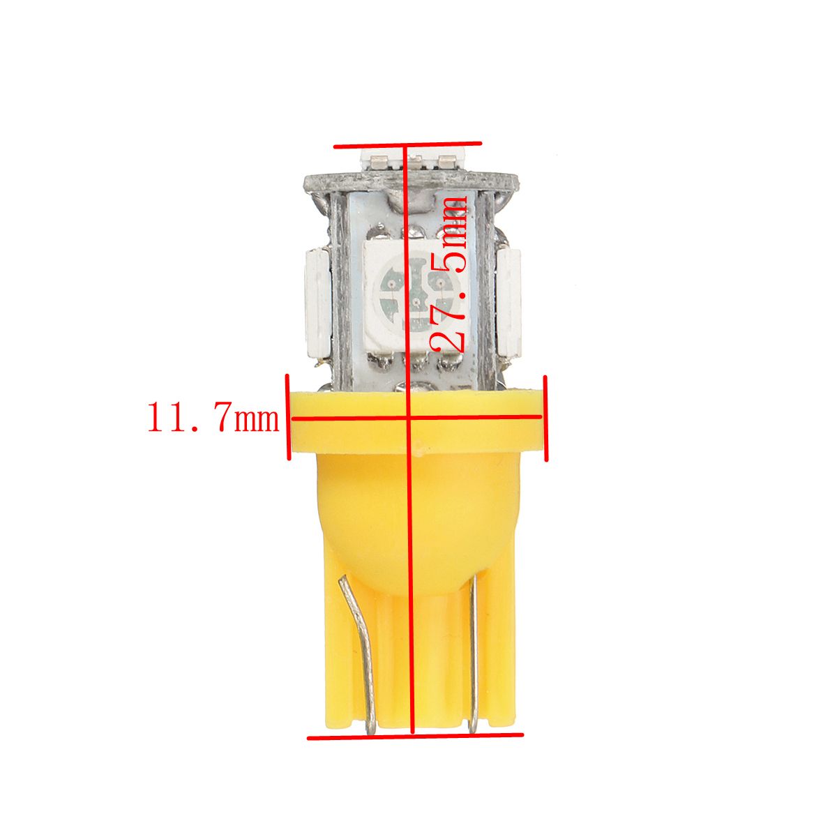 T10-194-LED-Bulb-For-Instrument-Gauge-Cluster-Dash-Light-W-Sockets-1373155