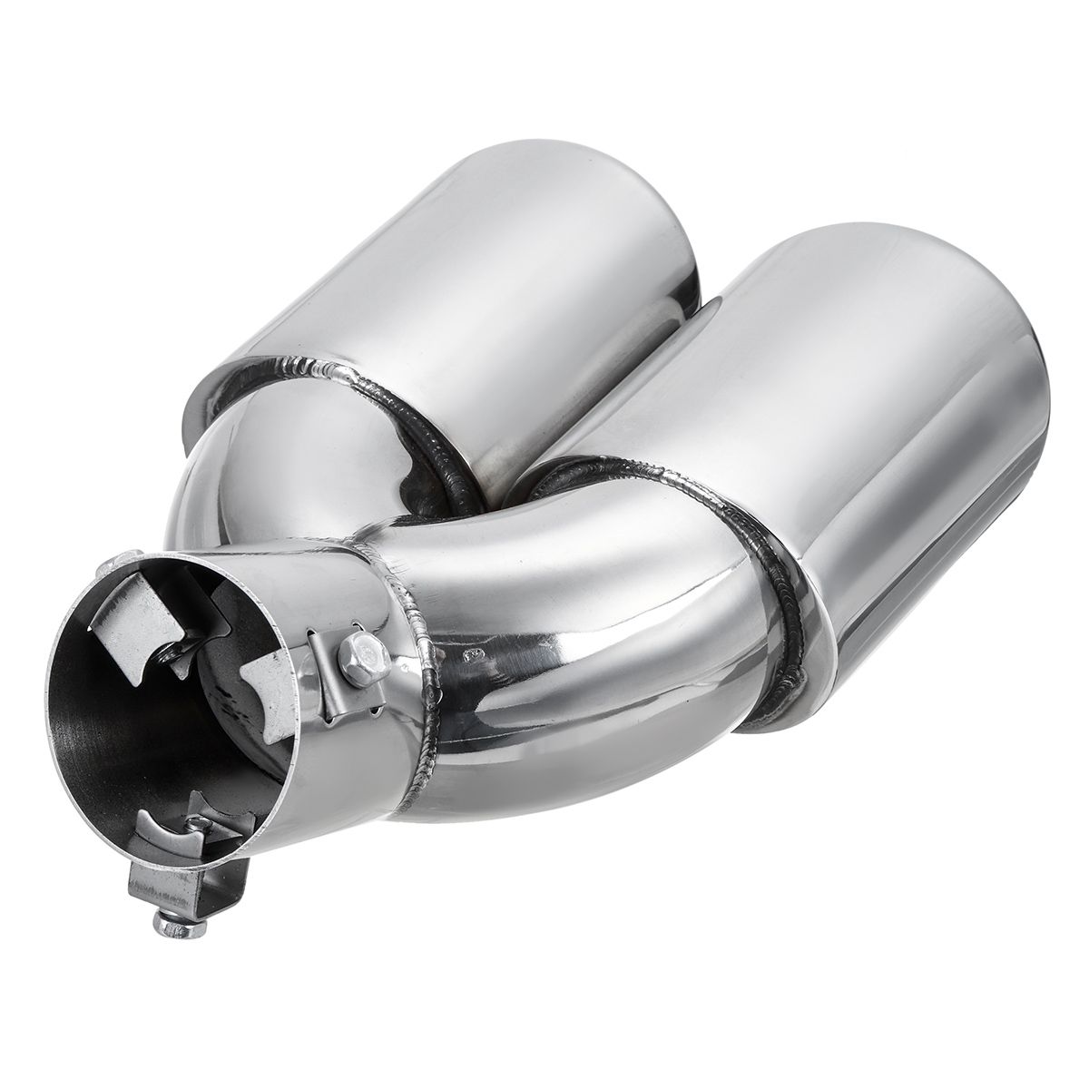 Universal-63mm-Car-Inlet-Dual-Exhaust-Pipe-Trim-Tip-Tail-Muffler-Stainless-Steel-1677084