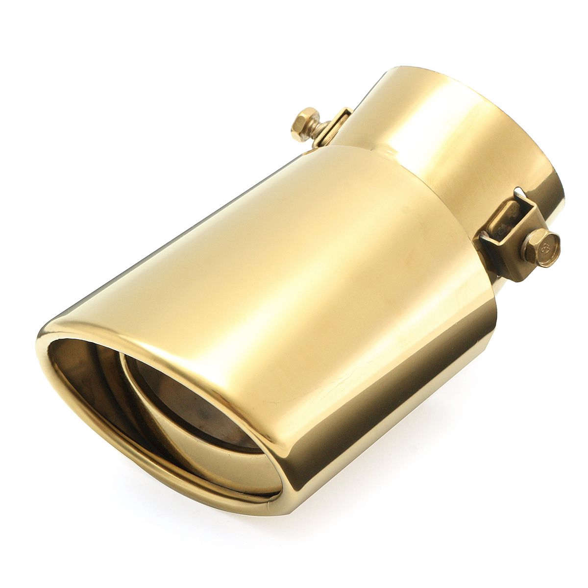 Universal-63mm-Inlet-Exhaust-Muffler-Tip-Silencer-Auto-Gold-Stainless-Steel-1140608