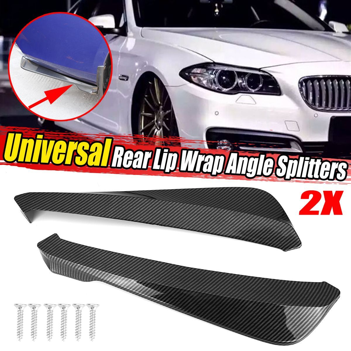 Universal-Bumper-Protector-Carbon-Fiber-Side-Aprons-Cap-Spoiler-Rear-Bumper-For-BMW-E90-E91-E92-E93-1698241