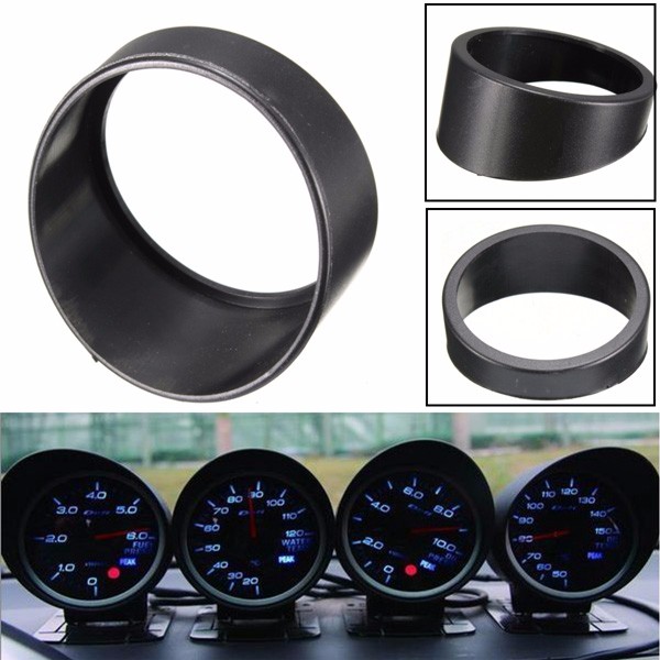 Universal-Car-Black-Gauge-Visor-Cap-Fits-For-52MM--2inch-Oil-Pressure-Gauges-1002932