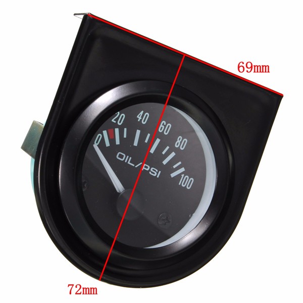 Universal-Car-Black-Pointer-Oil-Pressure-Gauge-0-100-PSI-White-LED-Light-2quot-52mm-1026781