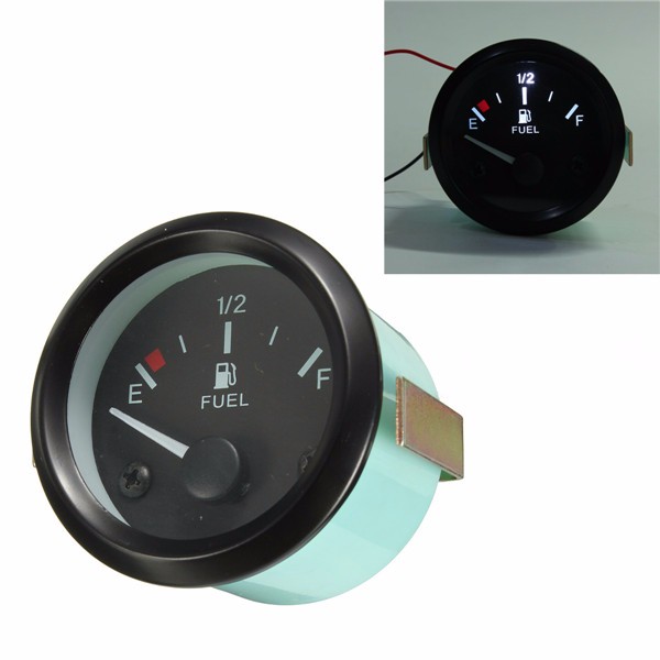 Universal-Car-Fuel-Level-Gauge-Meter-With-Fuel-Sensor-E-12-F-Pointer-2quot-52mm-1026777
