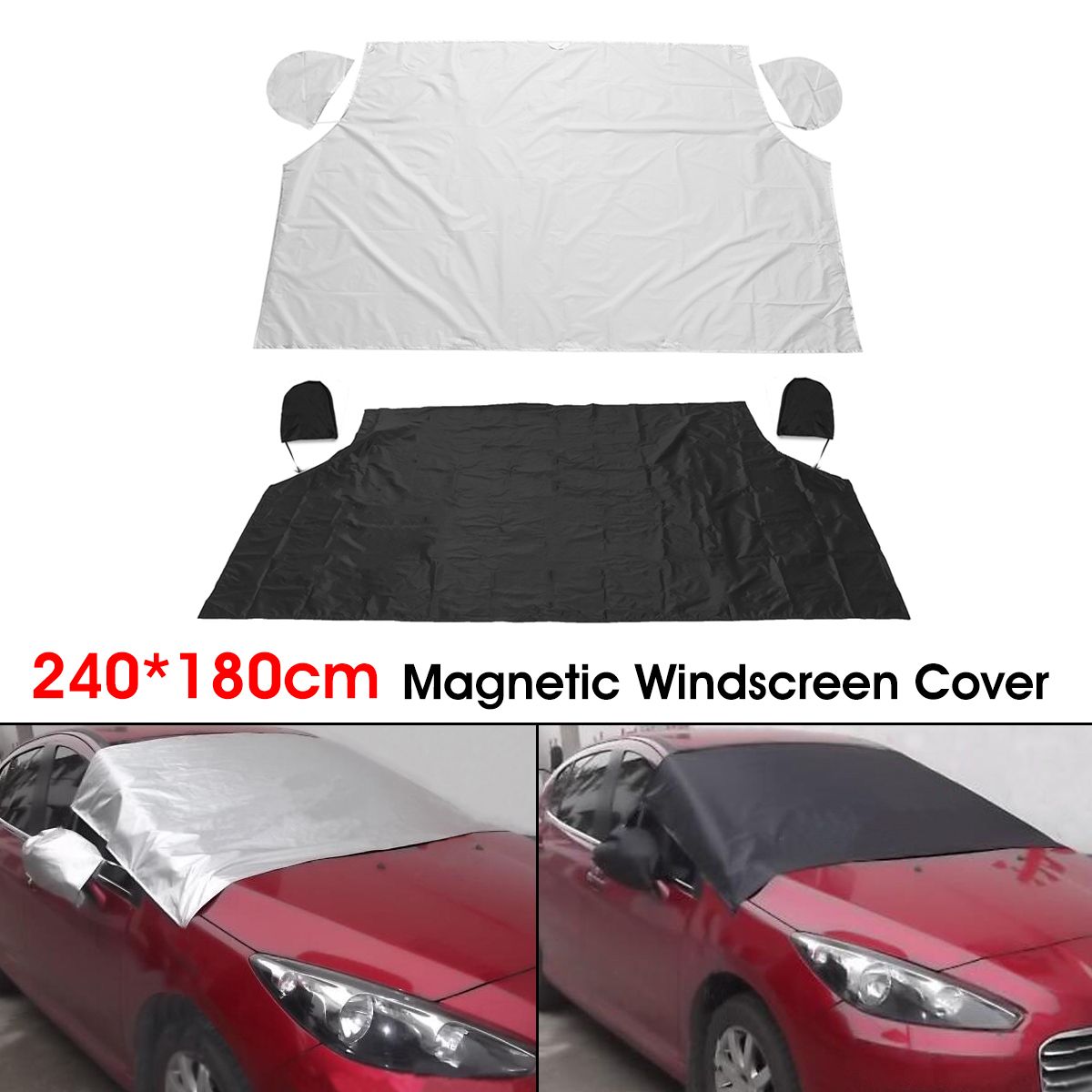 Universal-Car-Magnetic-Half-Windscreen-Windshield-Cover-Sun-Snow-Ice-Frost-Wind-Winter-Protector-Wat-1638744