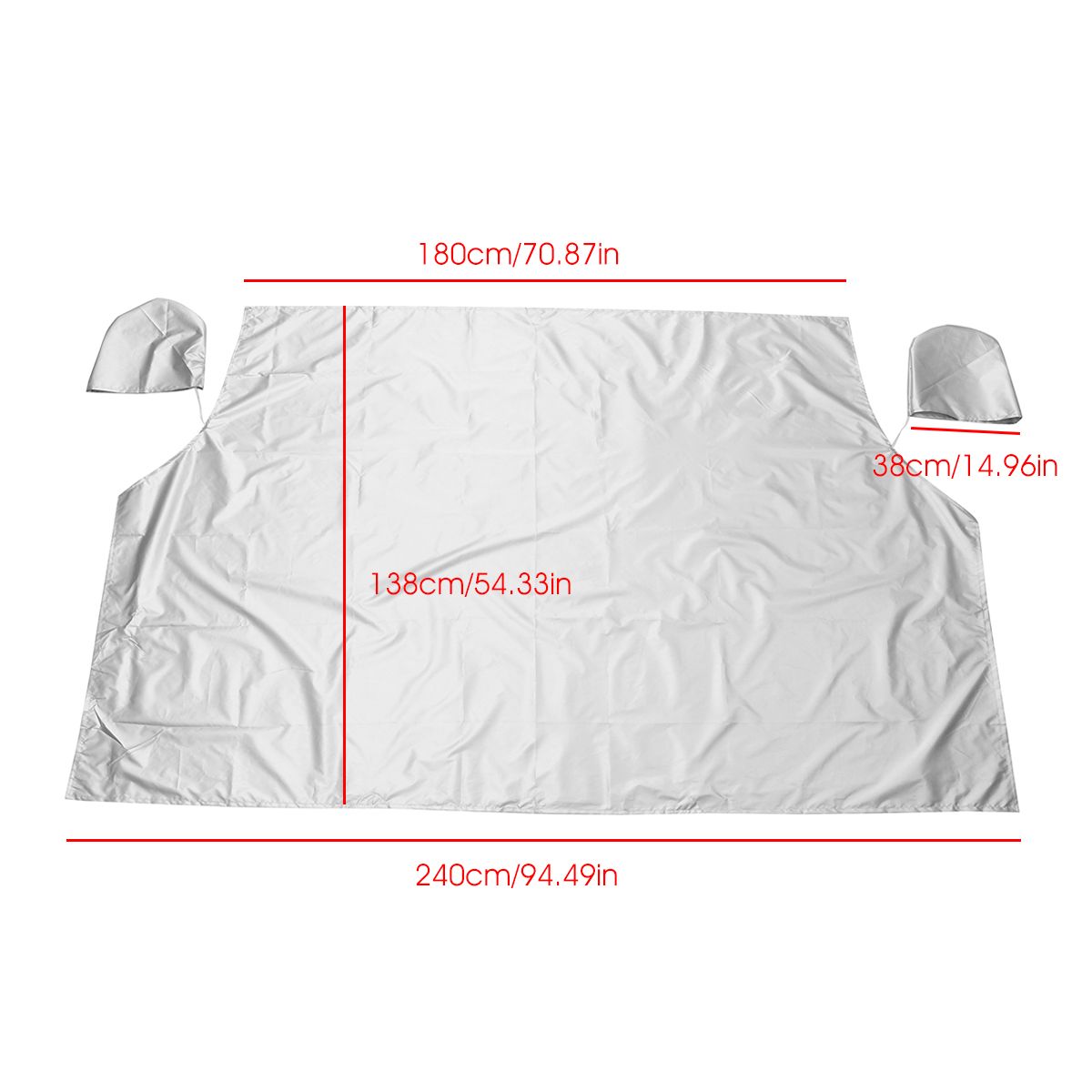 Universal-Car-Magnetic-Half-Windscreen-Windshield-Cover-Sun-Snow-Ice-Frost-Wind-Winter-Protector-Wat-1638744