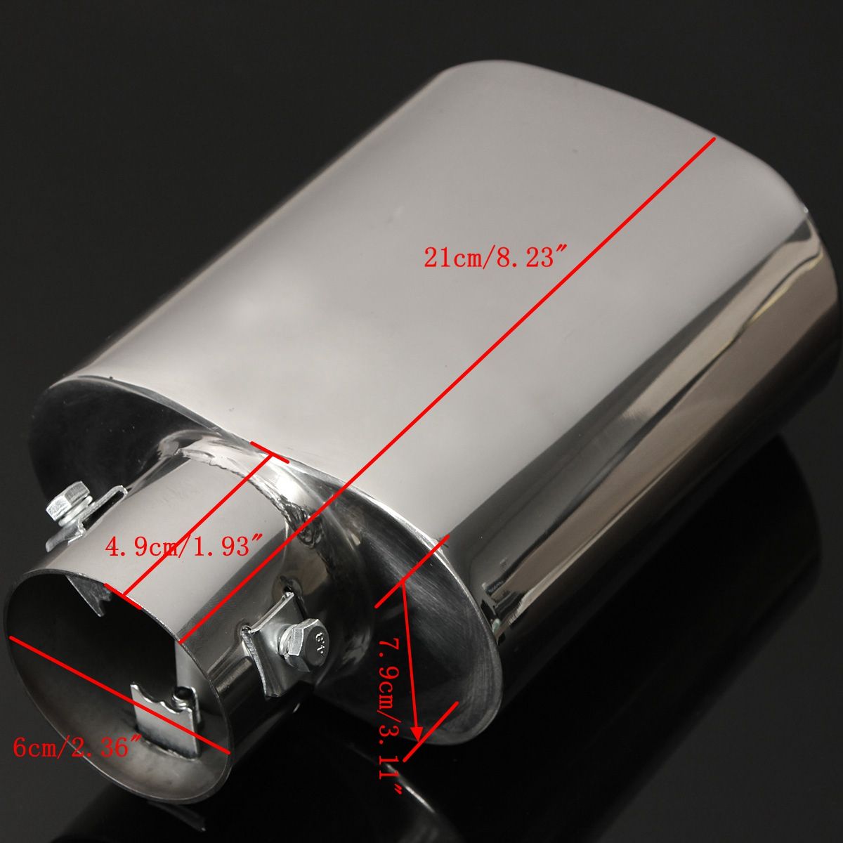 Universal-Car-Stainless-Steel--Exhaust-Tail-Trim-Tip-Pipe-Muffler-1010080