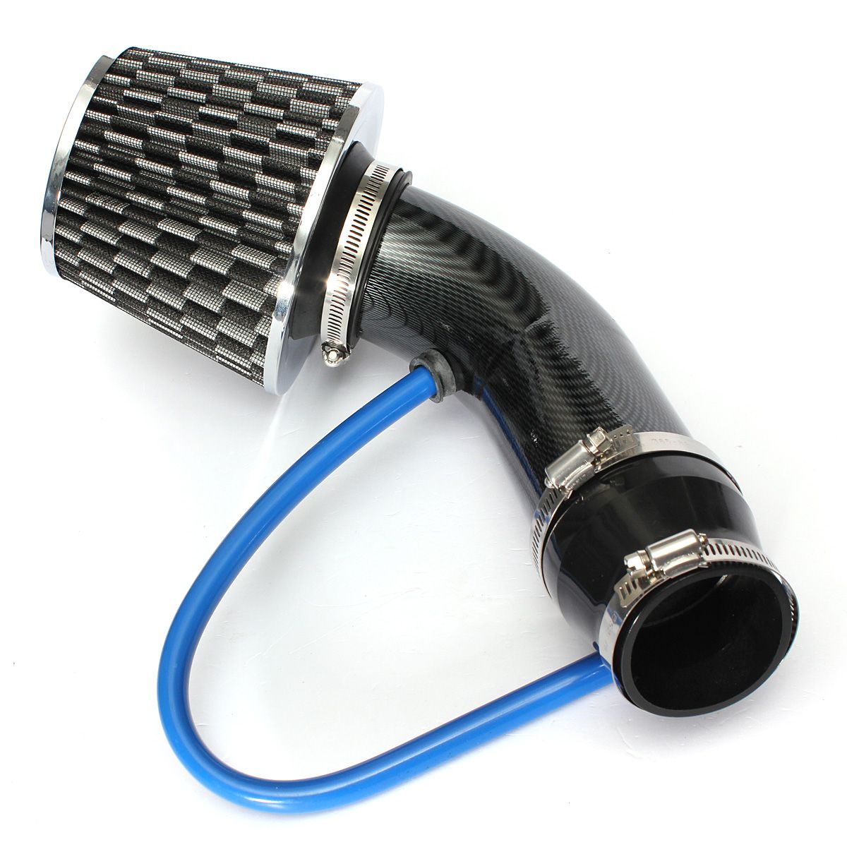 Universal-Performance-Cold-Air-Intake-Filter-Alumimum-Induction-Pipe-HOSE-System-1013687