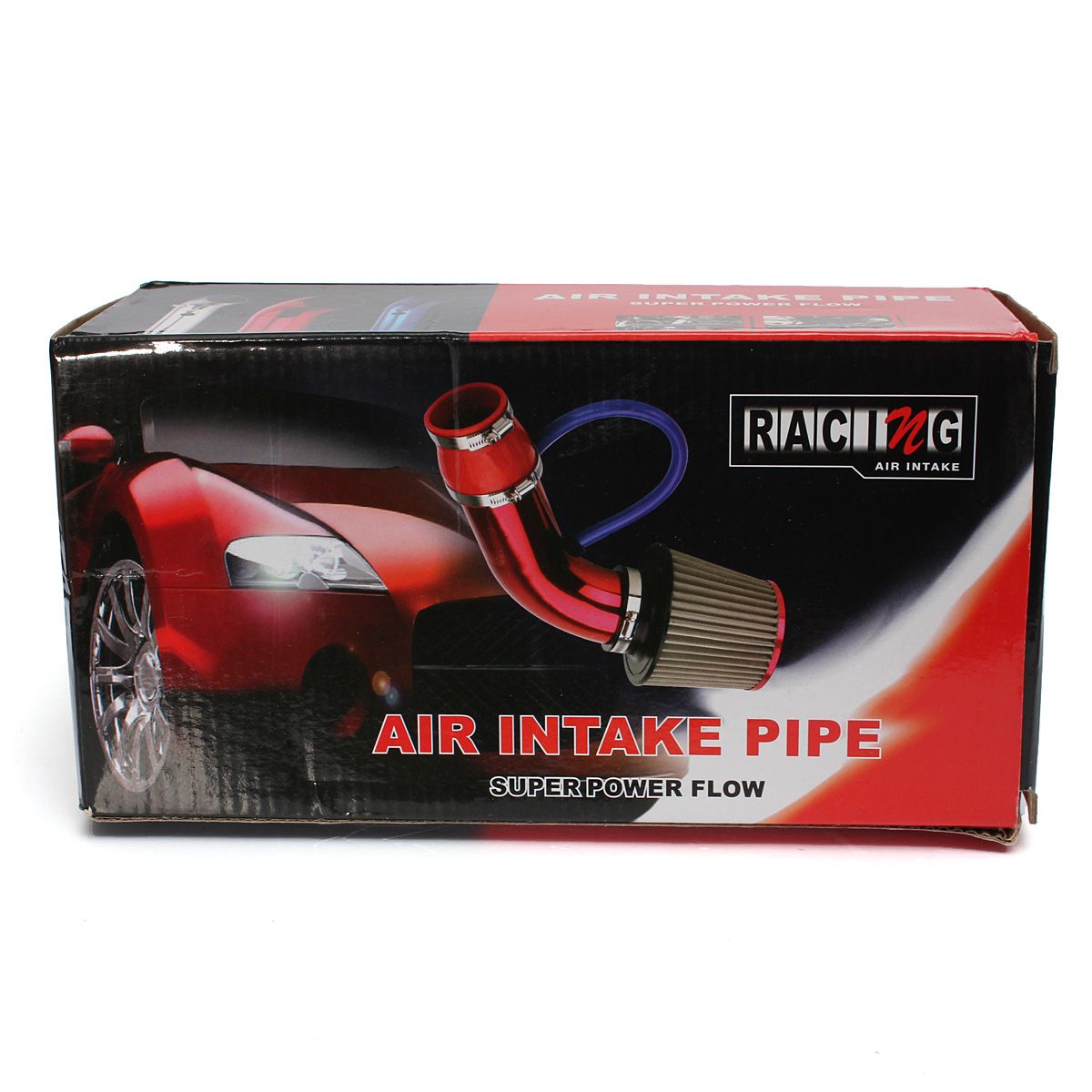 Universal-Performance-Cold-Air-Intake-Filter-Alumimum-Induction-Pipe-HOSE-System-1013687