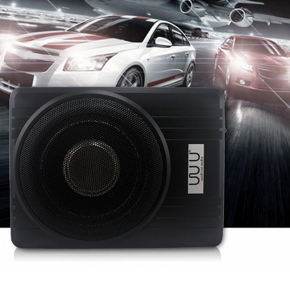 10-Inch-12V-600W-Black-Ultra-Thin-Under-Seat-Car-Active-Subwoofer-Speaker-1213995