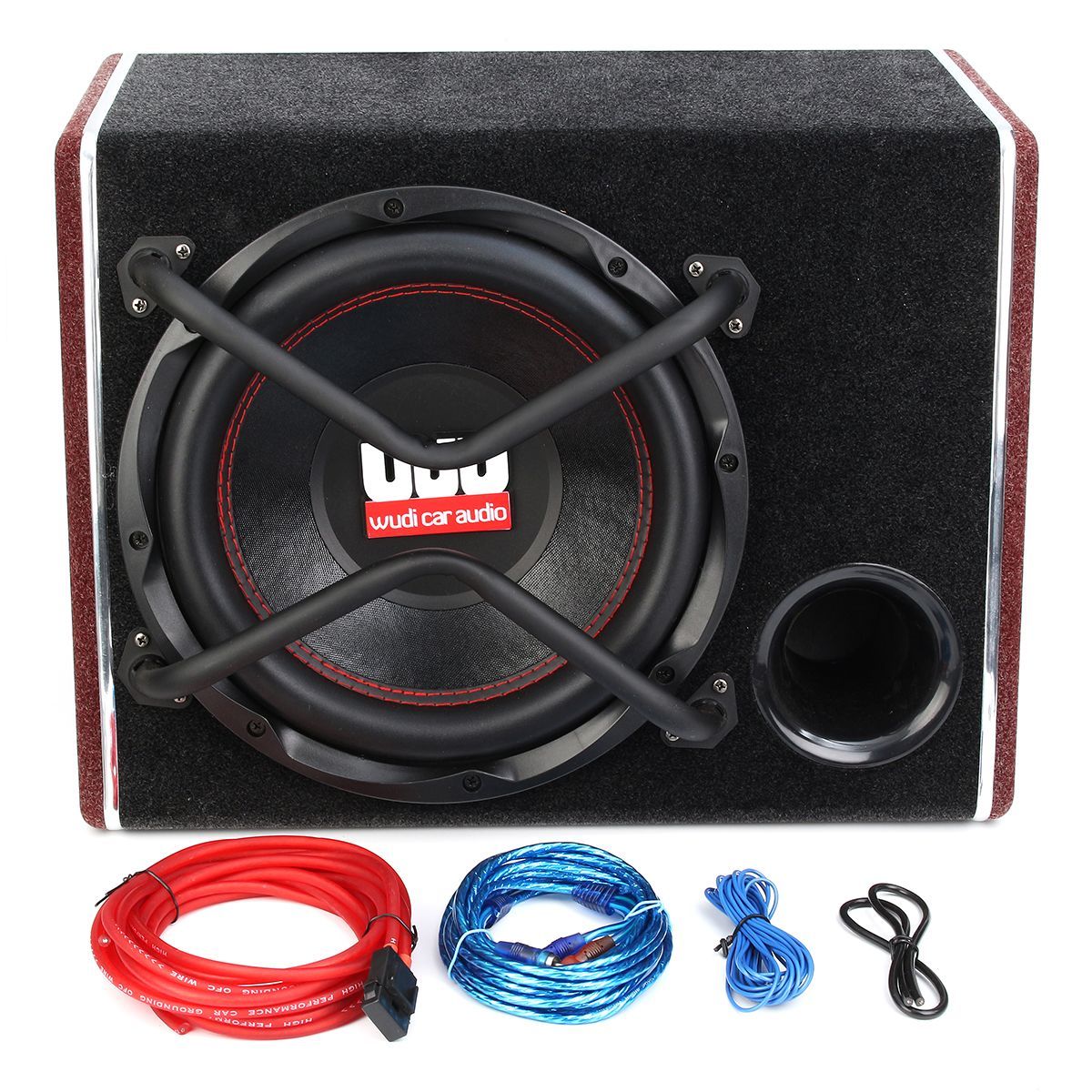 12-Inch-1200w-12v-Snow-Velvet-Trapezoidal-High-Power-Active-Car-Amplifier-Subwoofer-1382254