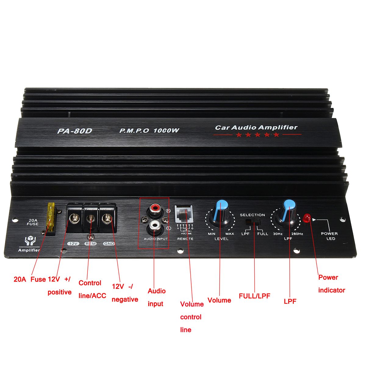 12V-1000W-Mono-Car-Audio-Power-Amplifier-Powerful-Bass-Subwoofers-Amp-1183118