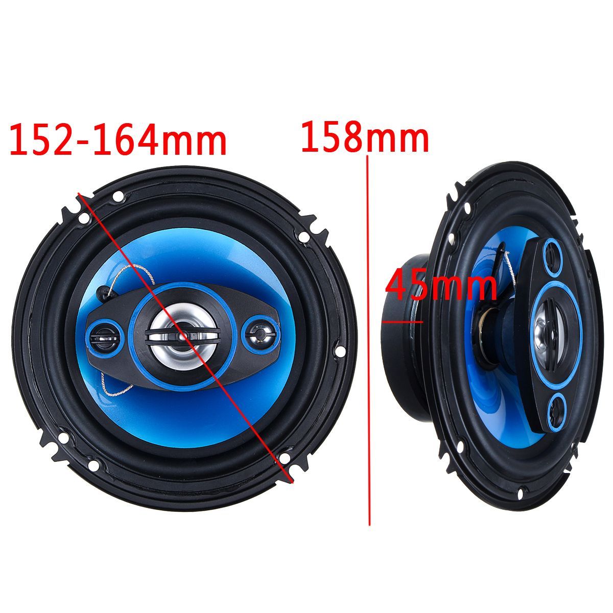 1Pair-665-Inch-Car-Coaxial-Auto-Music-Stereo-Full-Range-Frequency-Hifi-Speaker-Non-destructive-Insta-1526918