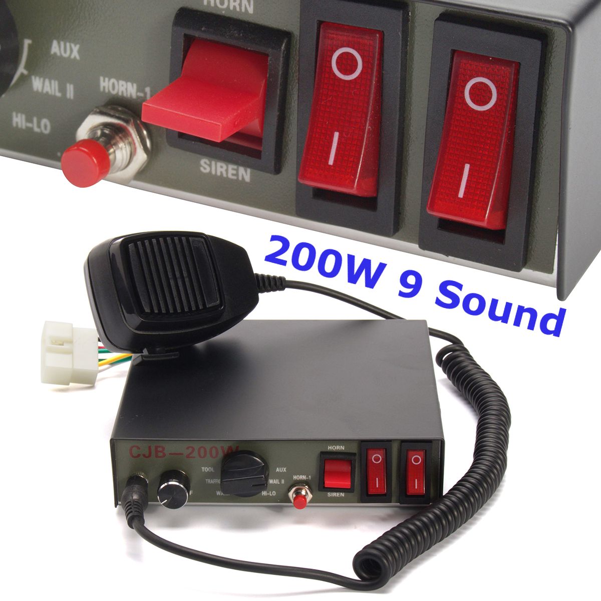 200W-9-Sound-Tones-Car-Truck-Warning-Alarm-Police-Siren-Horn-Speaker-MIC-System-1366299