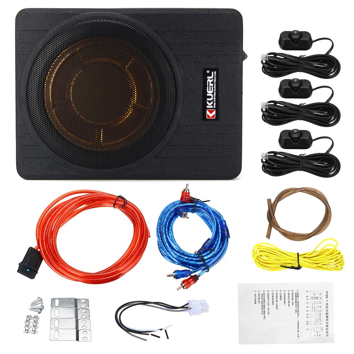 600W-10-Inch-12V-Car-Under-Seat-Active-Amplifier-Subwoofer-Slim-Speaker-Amplifier-with-Remove-Contro-1385327