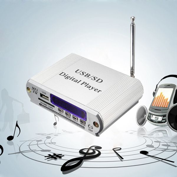 Mini-Digital-Player-FM-Radio-Remote-Control-LED-Display-MP3-USB-SD-Headphone-Out-Car-Amplifier-993957