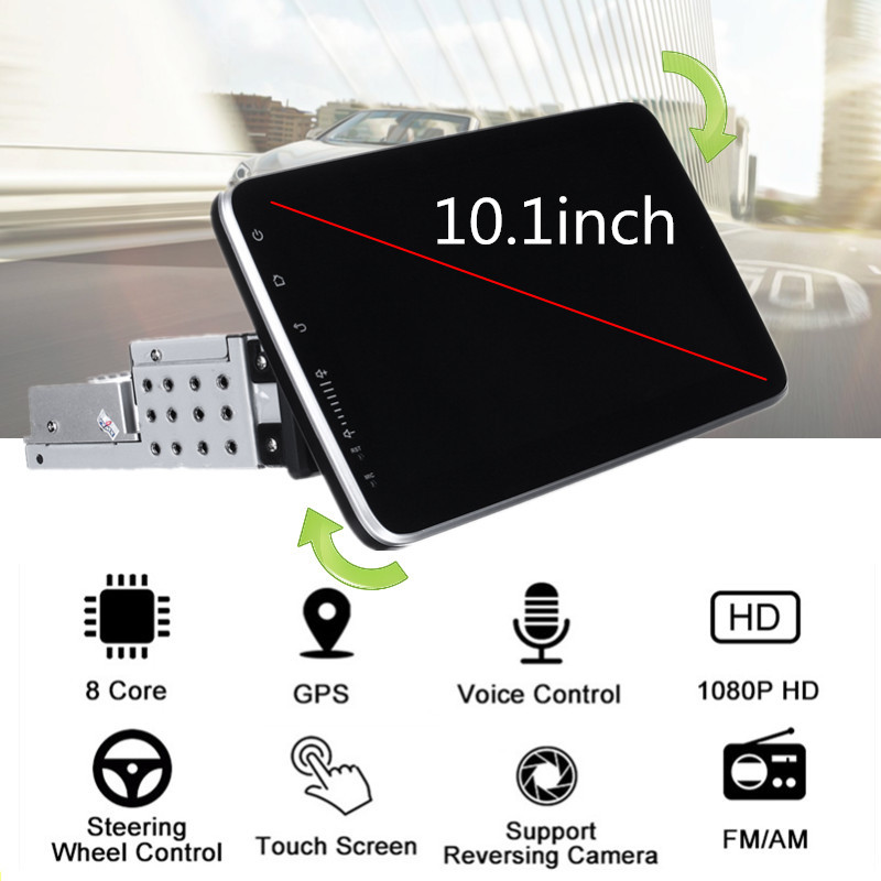 101-Inch-1DIN-for-Android-91-Car-Stereo-Radio-360-Degree-Rotation-Multimedia-Player-4-Core-116G-25D--1637319