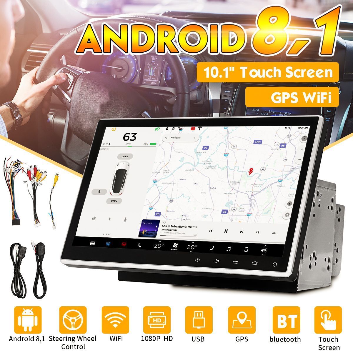 101-Inch-2-Din-for-Android-81-Car-Multimedia-Adjustable-Touch-Screen-8-Core-1GB16GB-In-Dash-Radio-St-1630643