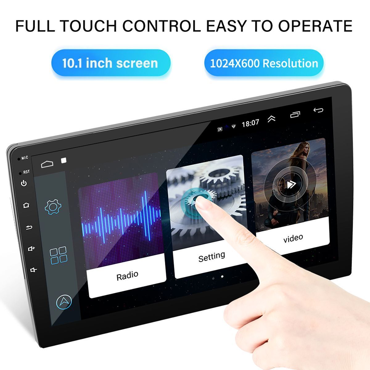 101-Inch-Wifi-2DIN-Android-81-Car-MP5-Player-bluetooth-Stereo-Radio-USB-AUX-GPS-C-1716229