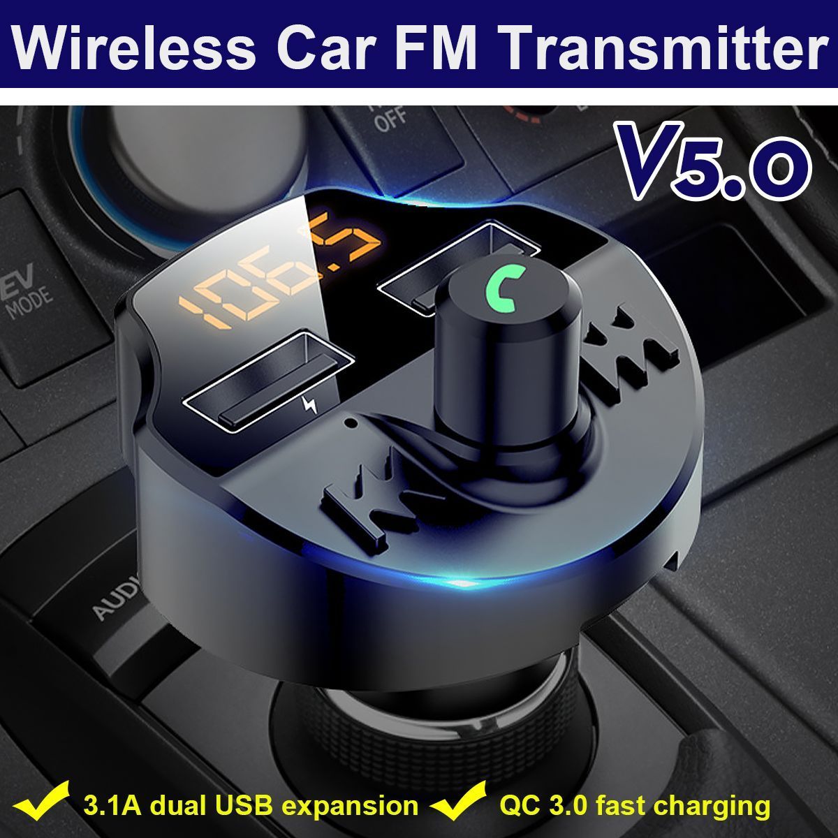 12V-24V-Dual-USB-bluetooth-50-Universal-Wireless-Car-FM-Transmitter-MP3-Player-1769112