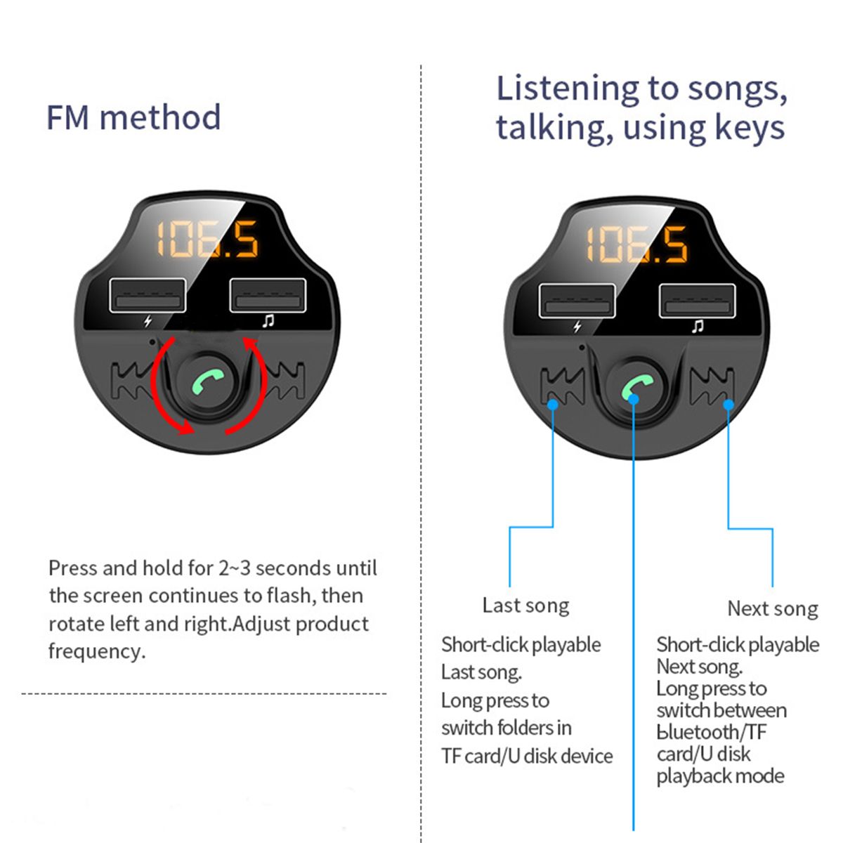 12V-24V-Dual-USB-bluetooth-50-Universal-Wireless-Car-FM-Transmitter-MP3-Player-1769112