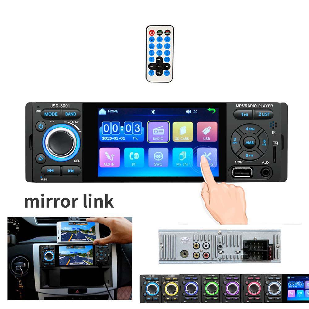 3001-41Inch-1-Din-Car-Stereo-MP5-Player-Touch-Screen-FM-Radio-bluetooth-USB-AUX-Mirror-Link-Remote-C-1608495