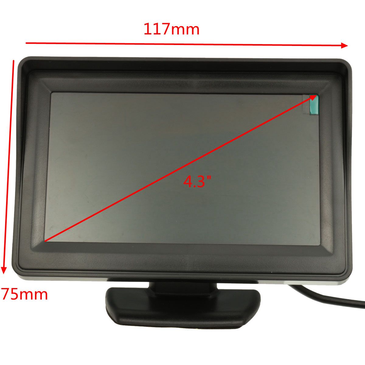 43-Inch-Car-TFT-LCD-Display-Rear-View-System-Kit-Monitor-Night-Vision-Reversing-Camera-Waterproof-1546422