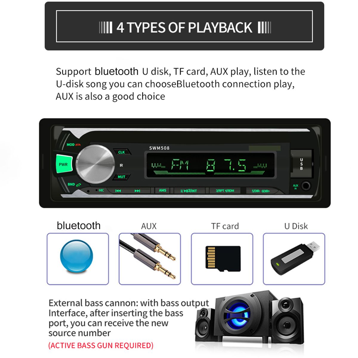 508-1-Din-bluetooth-Car-Audio-MP3-Player-FM-Radio-USB-SD-AUX-In-Dash-Autoradio-with-Remote-Control-1574597