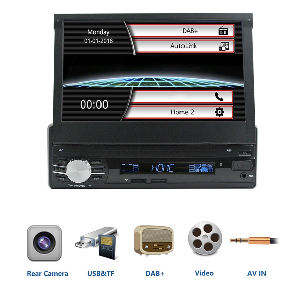 7-Inch-1-Din-Car-DAB-Player-FM-AM-Radio-MP5-1080P-Touch-Screen-Rearview-Camera-bluetooth-Handsfree-A-1454196